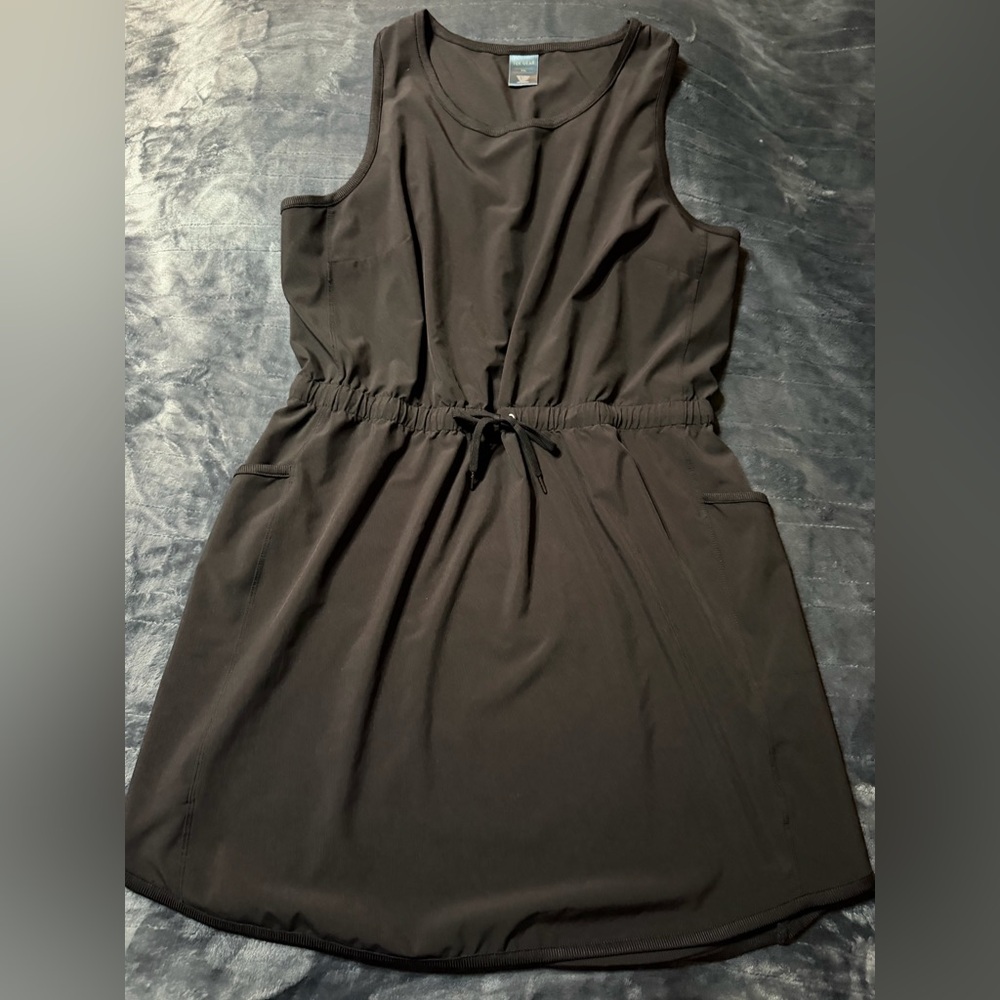 Tek Gear Black Sleeveless Mini Dress